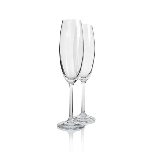 Набор бокалов для шампанского Banquet Degustation 02B4G001220-2GB (220 мл, 2 шт)