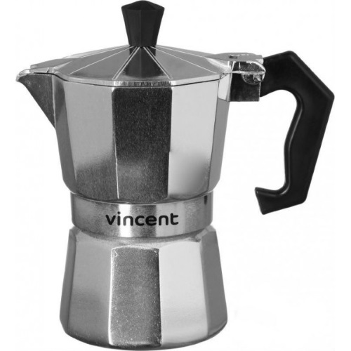 Кофеварка гейзерная Vincent 1365-300-VC (300 мл, 3 чашек)