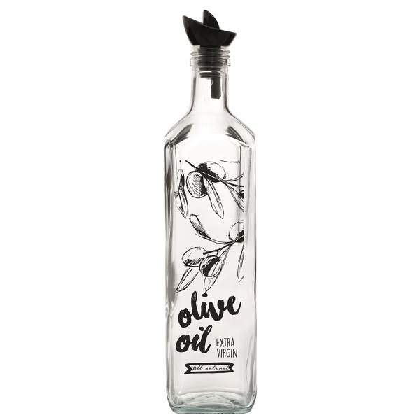 Бутылка для масла Herevin Oil&Vinegar Bottle-Black-Olive 151082-075 (1 л)