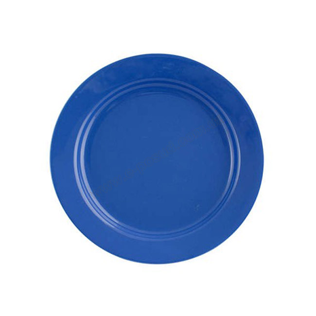 Синяя тарелка мелкая 25 см