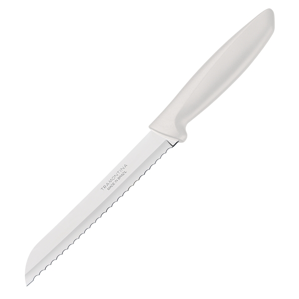 Нож для хлеба Tramontina Plenus Light Grey 23422/137 (17,8 см)