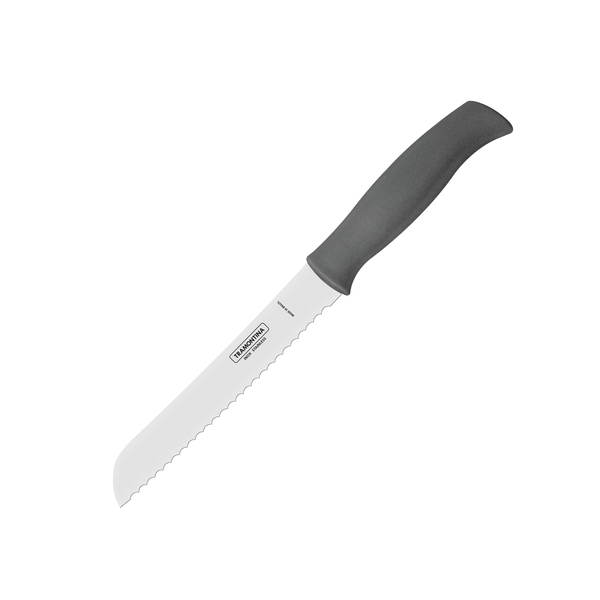 Нож для хлеба Tramontina Soft Plus Grey 23662/167 (17,8 см)