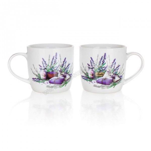 Набор чашек Banquet Lavender Mugs 60JG007 (360 мл, 2шт)