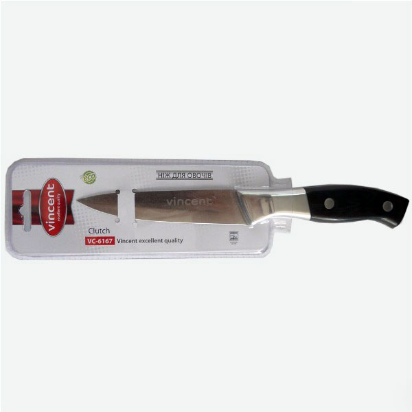 Нож для чистки овощей Vincent Clutch 6167-VC (10 см)