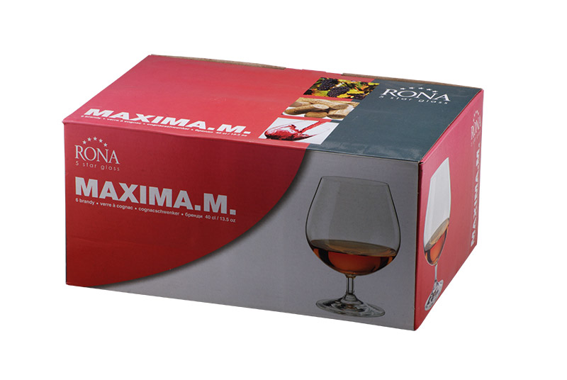 Набор бокалов для коньяка Rona Maxima 2788/400 (400 мл, 6 шт)