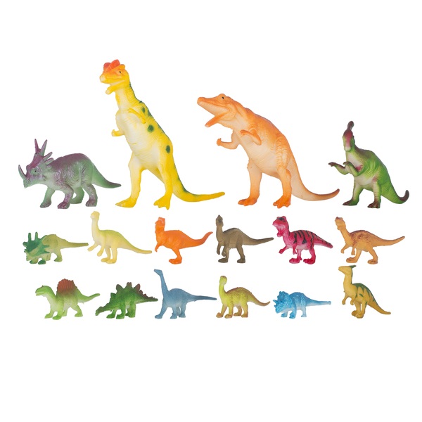 Набор фигурок Dingua Динозавры D0060 (16 шт)