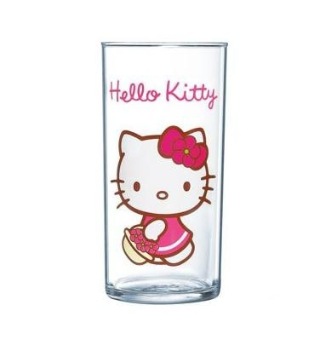 Hello Kitti sweet pink склянка 270 мл