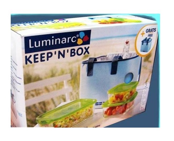 Набор емкостей + сумка-холодильник Luminarc Keep'n' box H9936