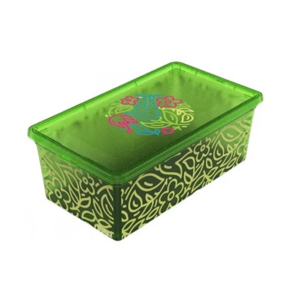 Контейнер Qutu Light Box Flouresent Green (11,5х19х33,5 см)