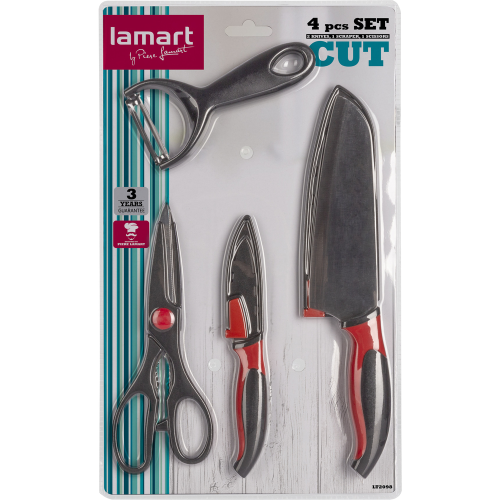 Набор ножей Lamart Cut LT2098 (4 пр)