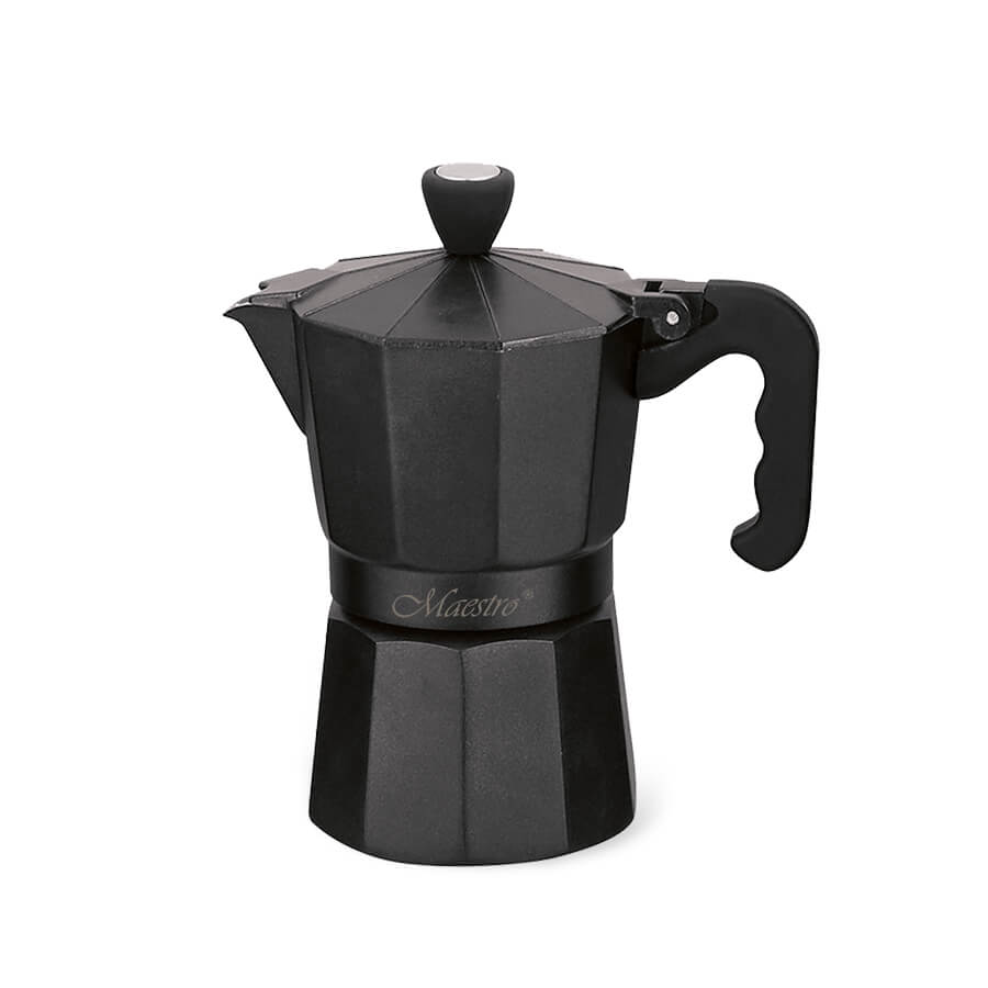 Кофеварка Maestro Espresso Moka MR-1666-3-BLACK (3 чашки)