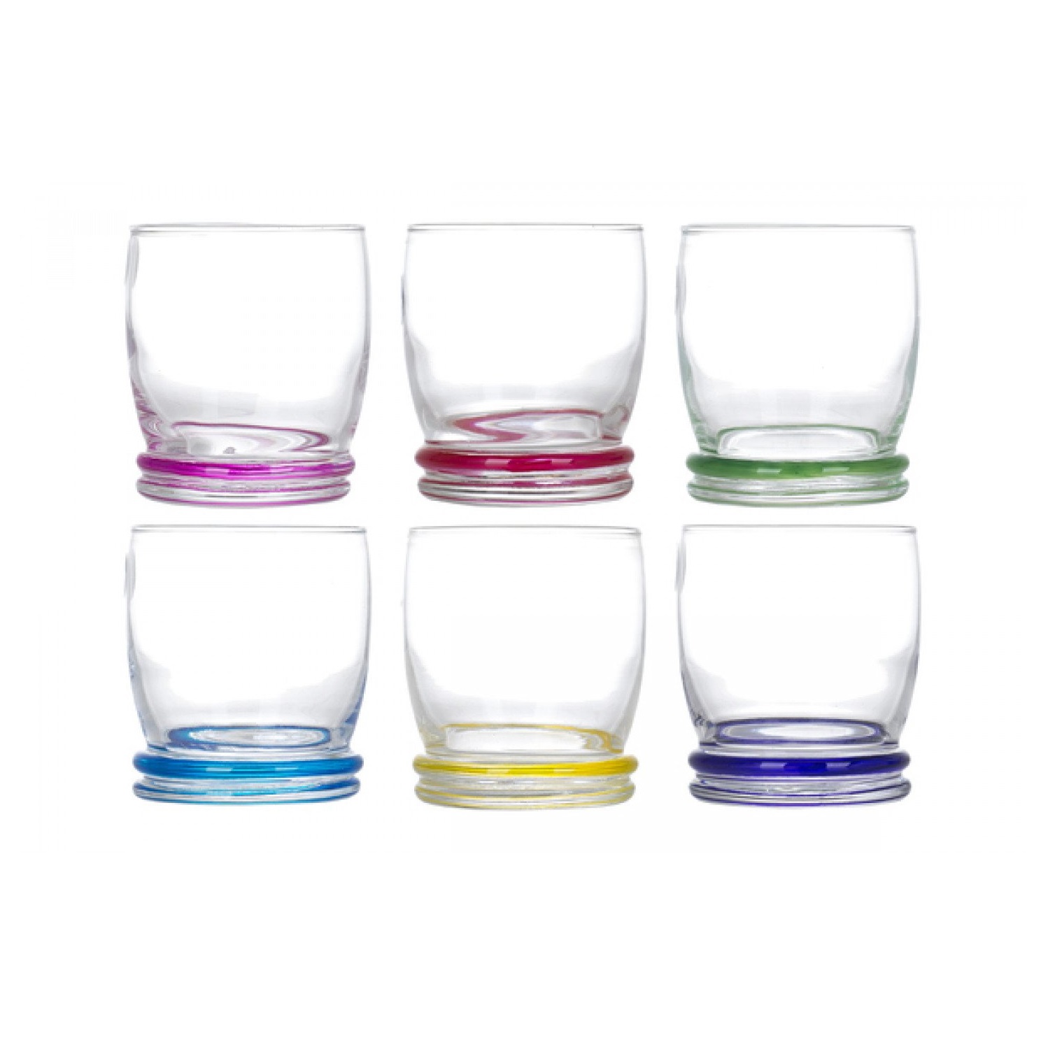 Набор стаканов Luminarc Cortina Rainbow N0754 (310 мл, 6 шт)