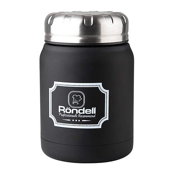 Термос пищевой RONDELL Picnic Black RDS-942 (0,5 л)