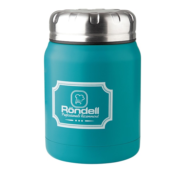 Термос пищевой RONDELL Turquoise RDS-944 (0,5 л)