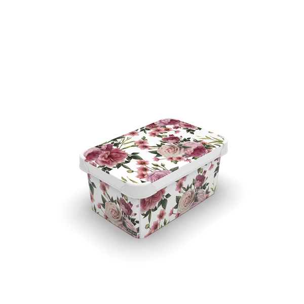 Контейнер Qutu Style Box Rose Pink 5 л (13,5х19х28,5 см)