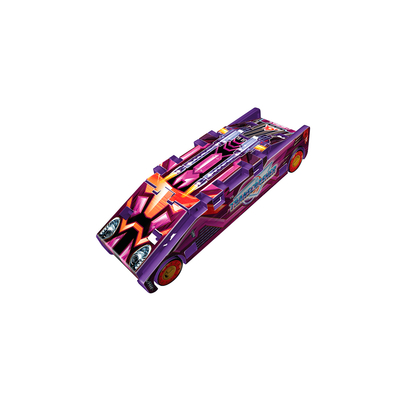 Машинка-трансформер Transcrasher Фиолетовая волна YW652803