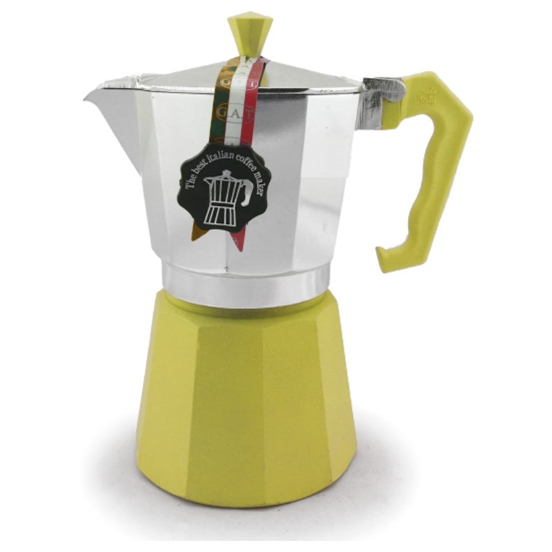 Гейзерная кофеварка Gat Ledyoro Color 103006 (300 мл, 6 чашек)