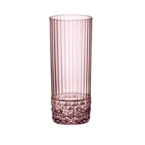 Набор стаканов Bormioli Rocco America'20s Lilac Rose 122159BAU021990 (400 мл, 6 шт)