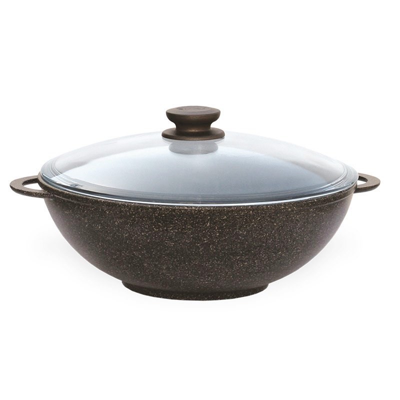 Сковорода-вок Биол Granite Brown 28033ПС (28 см)
