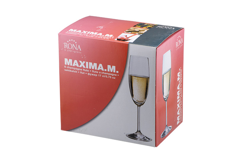 Набор бокалов для шампанского Rona Maxima 2809/170 (170 мл, 6 шт)
