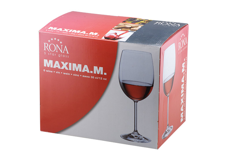 Набор бокалов для вина Rona Maxima 2809/350 (350 мл, 6 шт)