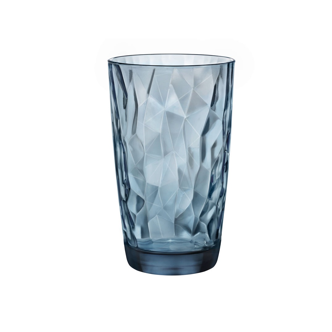Набір склянок Bormioli Rocco Diamond Ocean Blue 350260M02321990 (470 мл, 6 шт)