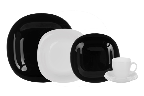 Сервиз столовый Luminarc Carine Black&White N1500 (30 пр)