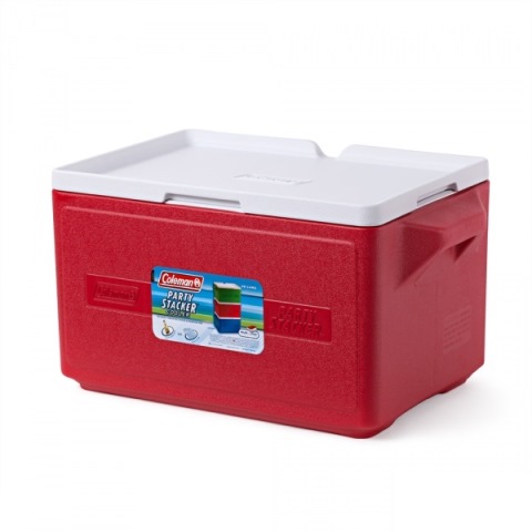 Термобокс Coleman Cooler 48 Can Stacker-Red C004 76501375237 (26 л)