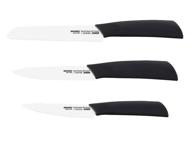Набор ножей Bergner BG-4042 (3 пр)
