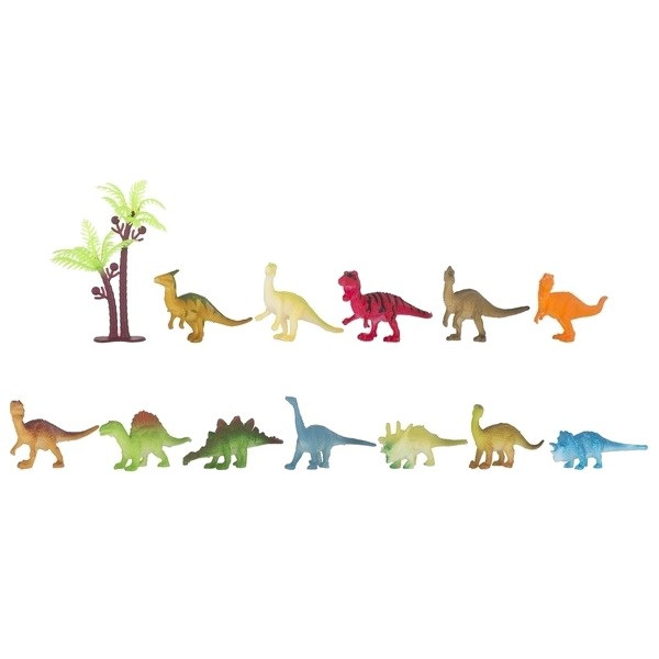 Набор фигурок Dingua Динозавры D0050 (12 шт)