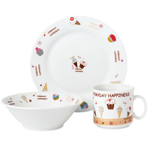 Набор детской посуды Limited Edition Sweet Happiness D150405 (3 пр.)
