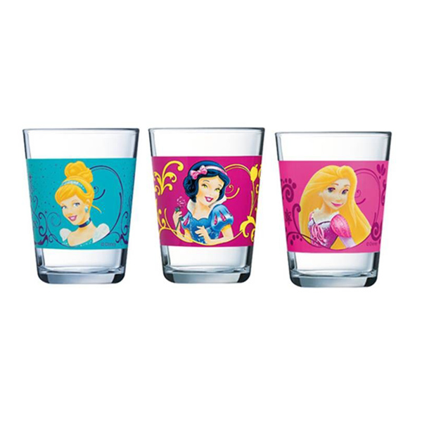 Набор стаканов Luminarc Disney Princess Royal J3996 (160 мл, 3 шт)