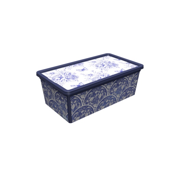 Контейнер Qutu Trend Box Porcelain 5 л (11,5х19х33,5 см)