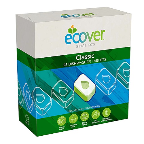Таблетки для посудомоечных машин Ecover 952008 (25 шт)